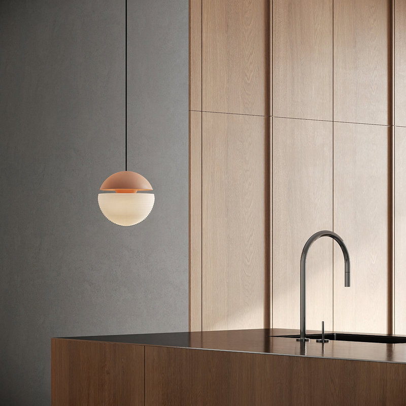 Cora Pendant Light, Blossom/Black