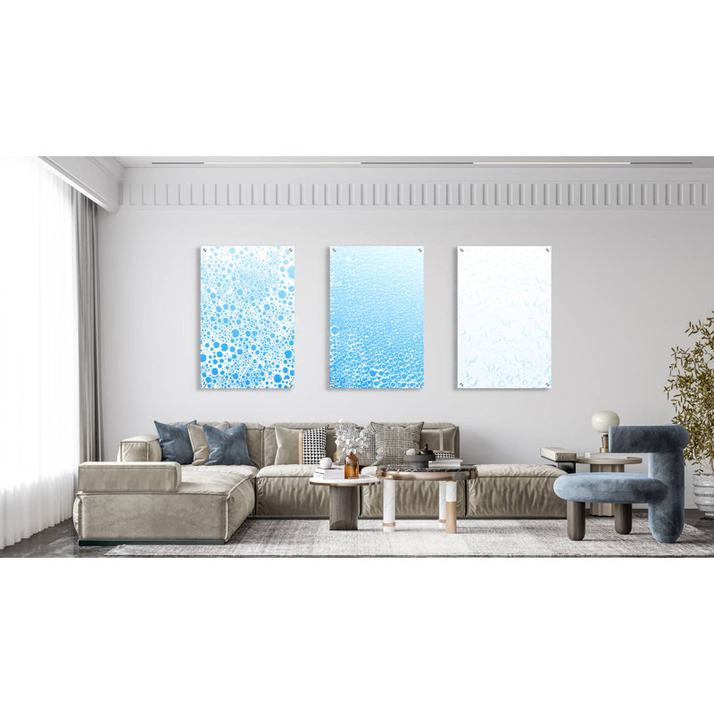 " Bubbles " 3 - Pieces