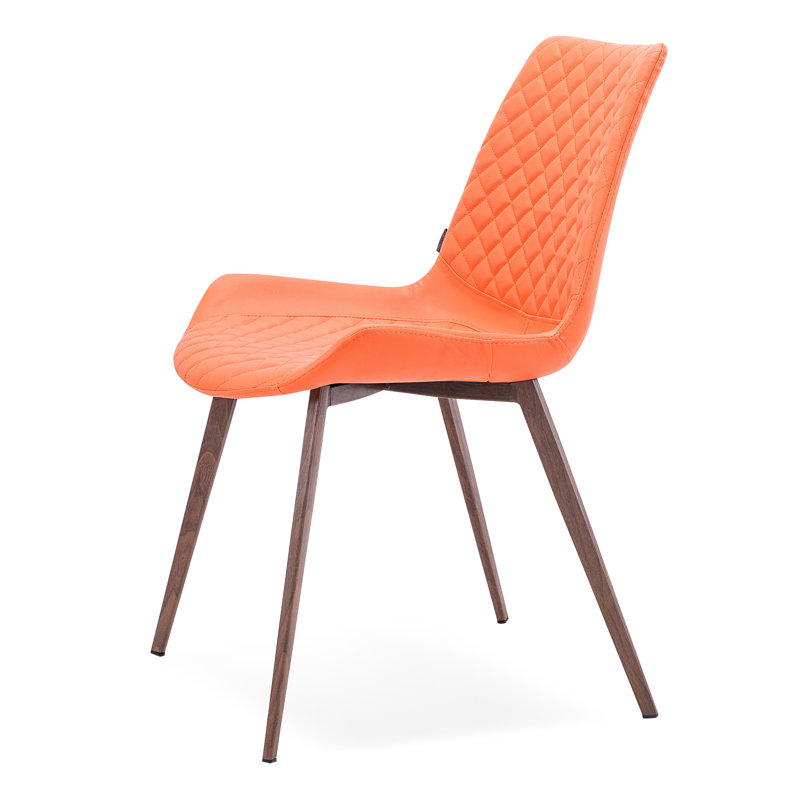 Chaise Albieri, Orange / Brun