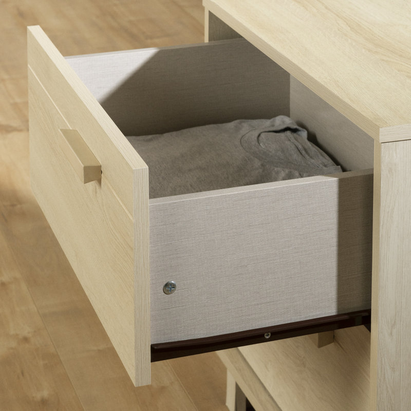 Table de chevet 2 tiroirs Noah
