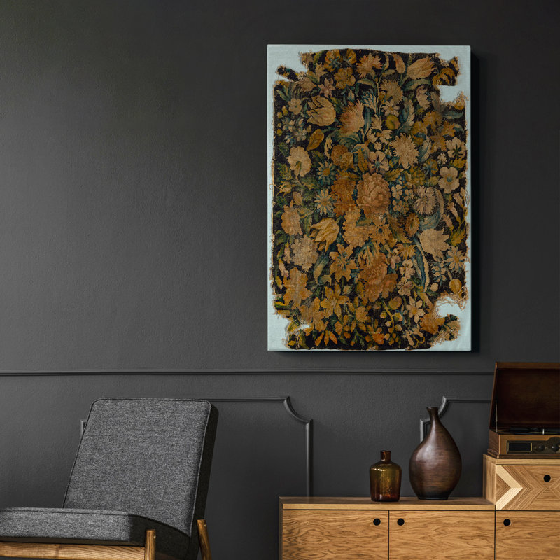 Peinture sur toile encadrée, H 61 po x l 41 po