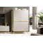 Alessja 2 Door Manufactured Wood Wardrobe-1658255425