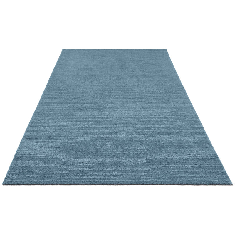 Cloud Tufted Blue Rug, Rectangle 200 x 290cm