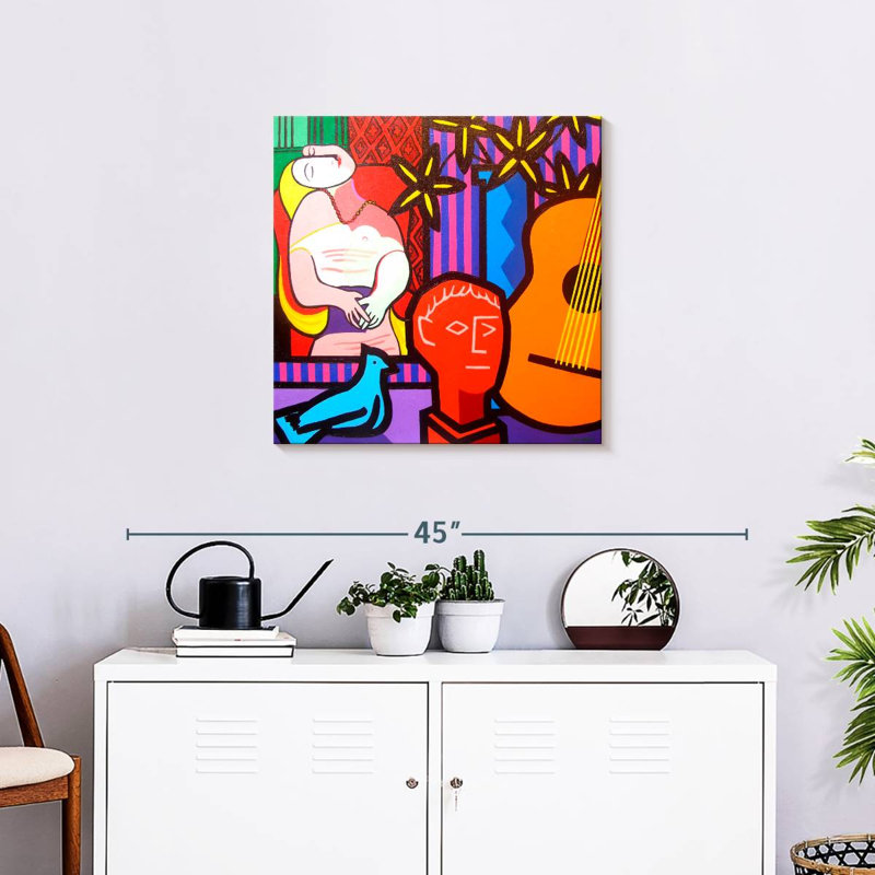 Senne Still Life With Picassos Dream, 24'' H x 24'' W
