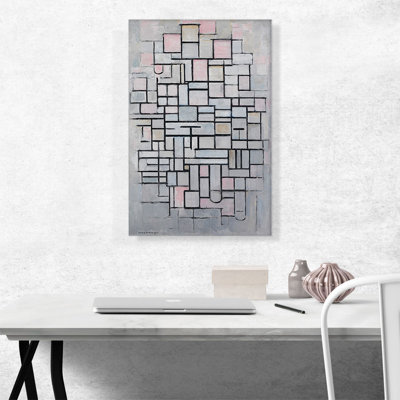 " Composition 6 1914 " by Piet Mondrian