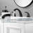 Widespread Faucet 2-handle Bathroom Faucet with Drain 1.2 GPM-91270344
