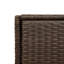 Garden Storage Cabinet 55X55x111 Cm Poly Rattan-1921411574