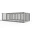 Lit simple avec garde-corps et porte pour enfants-1164840428-1164840429