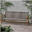 Canapé d'extérieur en osier 3 places pour l'extérieur, ensemble de conversation pour patio-2112918580