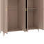 Harrington Curtis 4 Door Wardrobe with Mirror-116023863