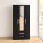 Marquitta 3 Door Manufactured Wood Wardrobe-13664474
