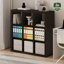 Cubicle Triple Thick Frame Decorative Cube Storage Organizer-453582976-453582982