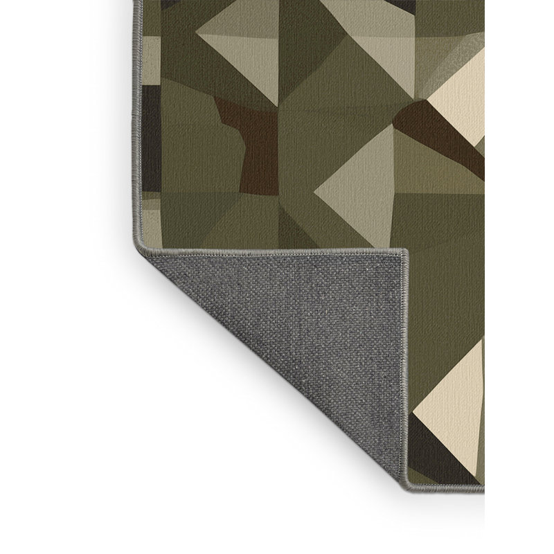 Patrol Sector Rug, Round 6'