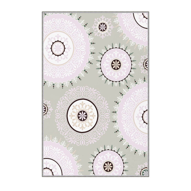 Stylish Hall Carpet (39.4 x 78.7 inches), 100% Polyester, 0.3 in Pile Height | Antibacterial, Non-Slip Underside, Machine Washable | 3D Digital Printed Design, Durable & Soft for Home Décor