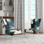 Chaise d'appoint rembourrée Geometric IV-292671435
