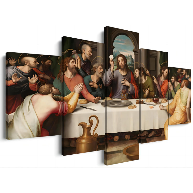 last supper painting wallpaper
