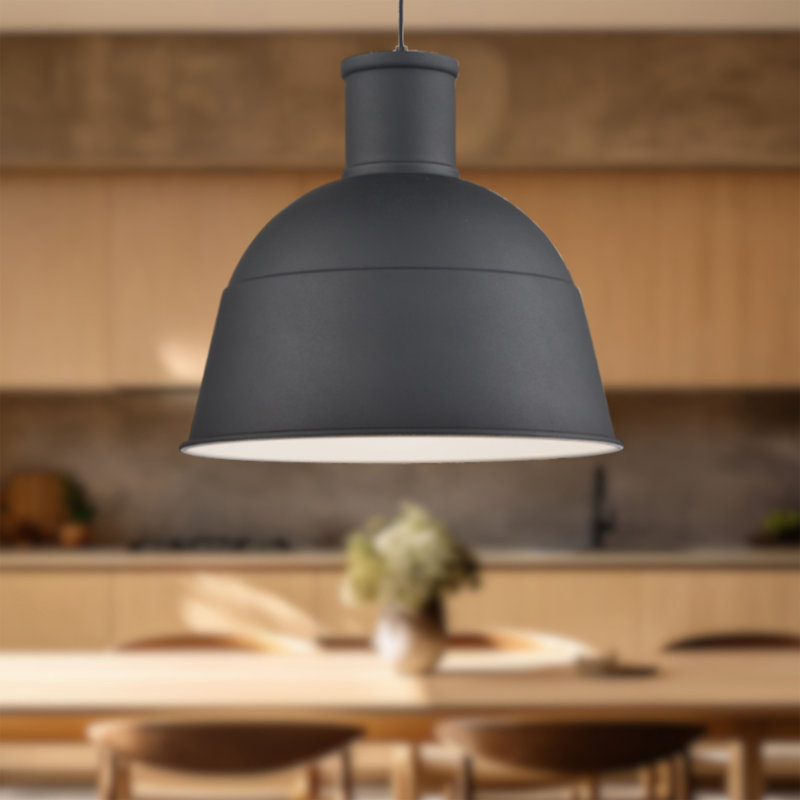 Irving 1 - Light Pendant, Black, 12" H x 13" W x 13" D