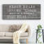 «Beach Rules» sur toile-1406399566