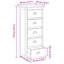 45cm W Chest of Drawers