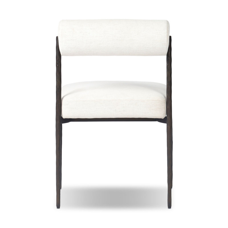 Jazelle Metal Dining Chair-Laughlin Ochre, Crypton Nomad Snow