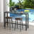 Izzabelle Metal Dining Table-711083157