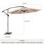 Parasol en porte-à-faux 120 "avec manivelle-1735961533