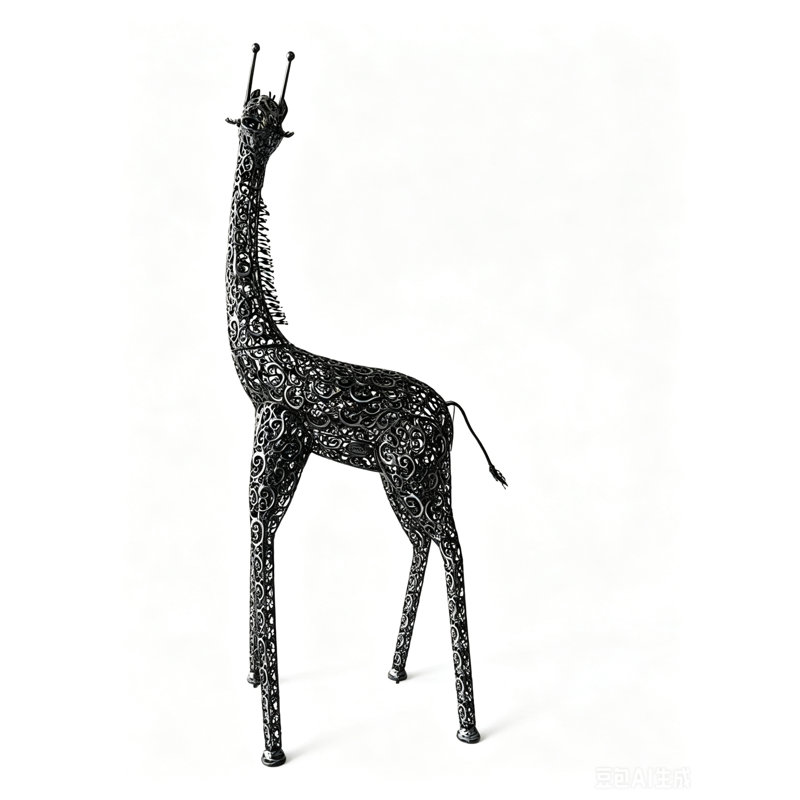 Statue girafe Alga Giuliana, 47,25 po x l 26 po x H 112 po