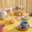 Rhombe Color Lunch Plate, Dia: 8.3"-1850687583