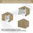 CROWN SHADES 10X10 Comercial Instant Canopy Pop Up Tent with Center Lock (10x10 with 4 Sidewalls)-108466751