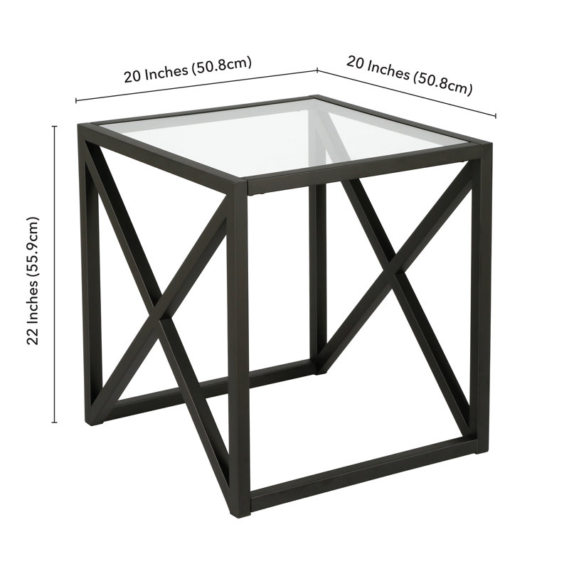 Calix Mcgarry Side Table, Black