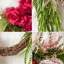 Couronne de rotin de décoration saisonnière 22 pouces