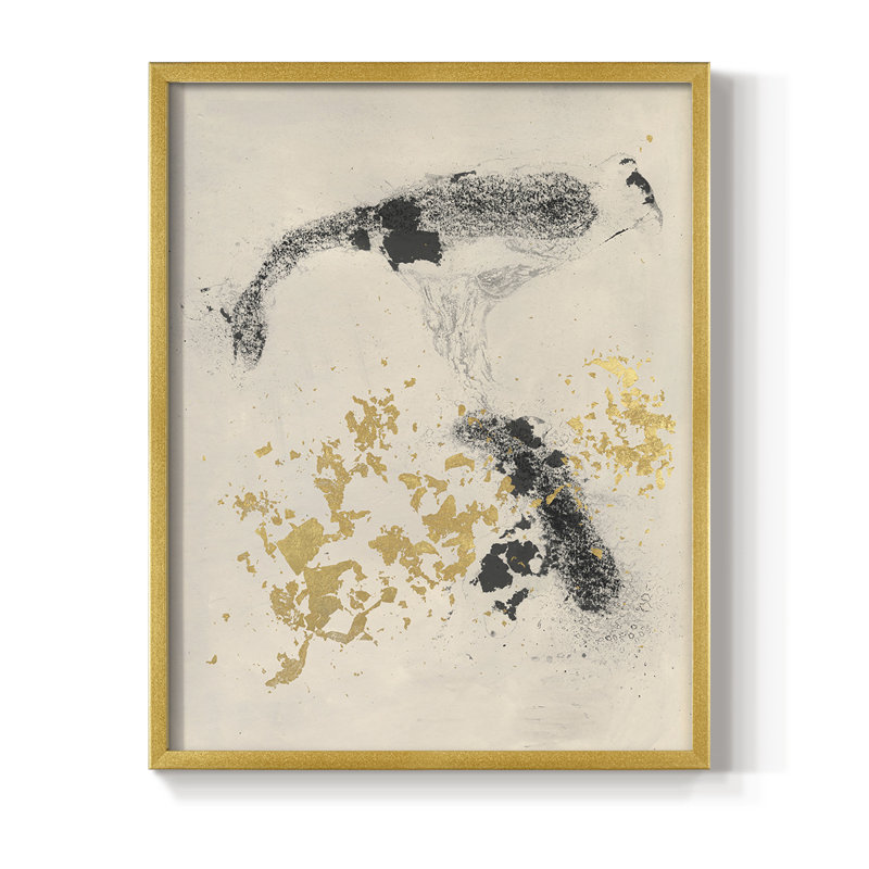 «Charcoal Remnants I», reproduction encadrée - bois massif, H 14 po x l 11 po