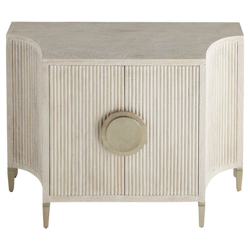 Estriada Solid Wood Accent Cabinet