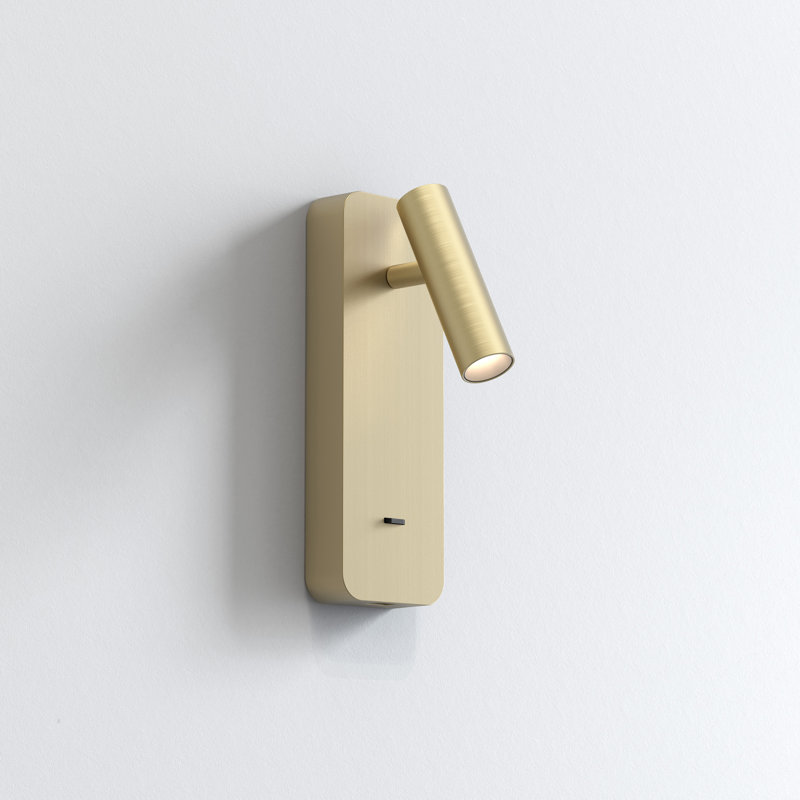 Enna 1 - Light LED Spotlight, Matt Gold