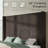 Crofford Upholstered Wingback Queen Size Platform Bed,Brown-1799431279-1799431278