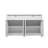 Modern Wave Pattern Wooden Sideboard-499655413