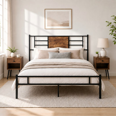 3 Piece Steel Bedroom Set