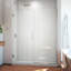 Porte de douche à charnière sans cadre en nickel brossé 48,5 à 49 po x H 72 po DreamLine Unidoor Plus-122532792-122532798