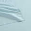 Ensemble de draps en coton percale bleu Martha Martha Skylands-115629691-115629694