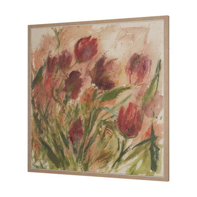 Springs Ritual By Mercana Studio A Hand Embellished Textured Framed Canvas