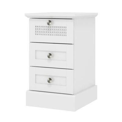 Katalina 3 Drawer Bedside Table