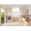 Stellar 53.25 in. x 78 in. Fully Frameless 3 Panel Inline Hinge Shower Door-334074291