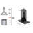ZLINE 30 in. Convertible Vent Island Mount Range Hood-387952205-352887710
