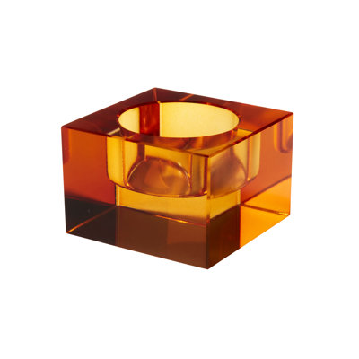 Clear Crystal Votive Candle Holder – Modern Glass Tealight Holder for Home Décor, Weddings, Centerpieces, and Events