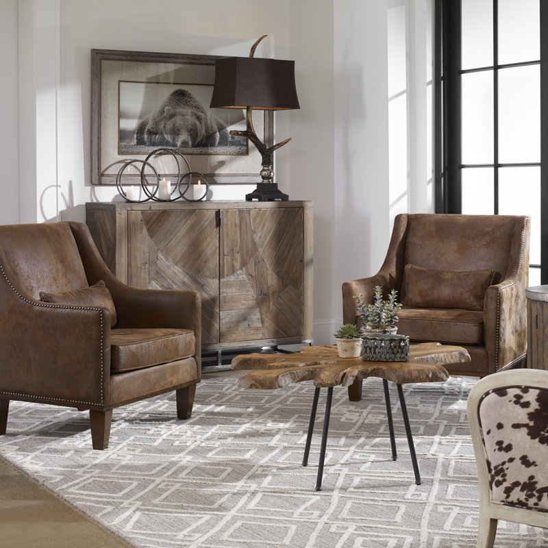 Fauteuil en polyester de 33 po de largeur Brumiss