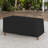 High Density  Waterproof Rectangle Ottoman Deck Box Cover, Outdoor Square Storage Box Bench Cover-1204136444