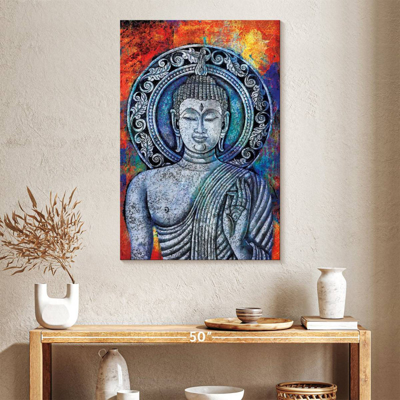 Leisha Buddha Portrait, 39" H x 26" W