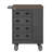 36'' W Manufactured Wood Top Workbench with Wheels