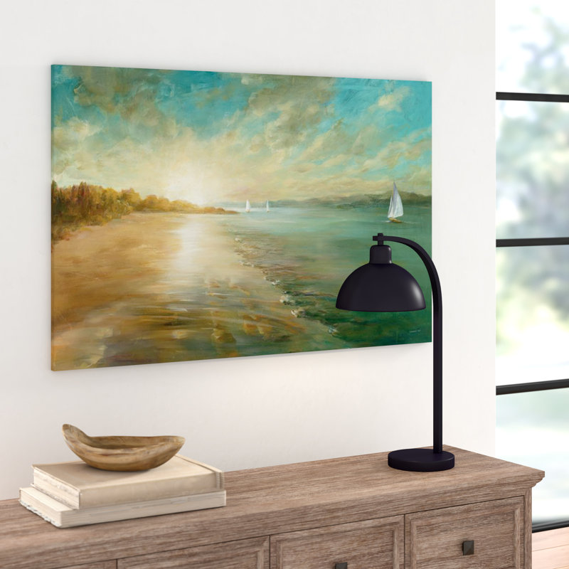 «Coastal Glow» par Danhui Nai - impression sur toile tendue, H 26 po x l 40 po x p 1,5 po