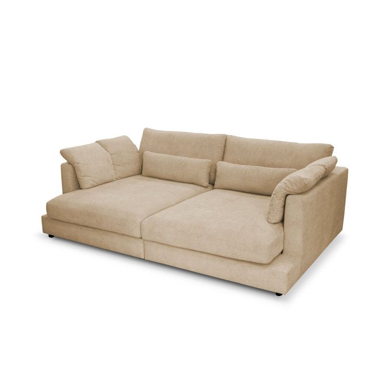3 Seater Sleeper, Caramel